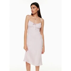 Wilfred Bellow Dress light purple marbled